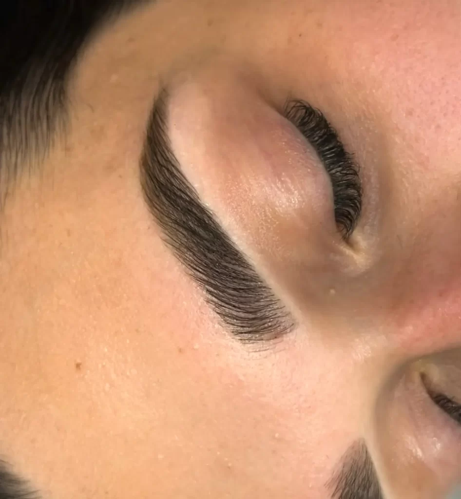 Eyebrow Lamination with Tint