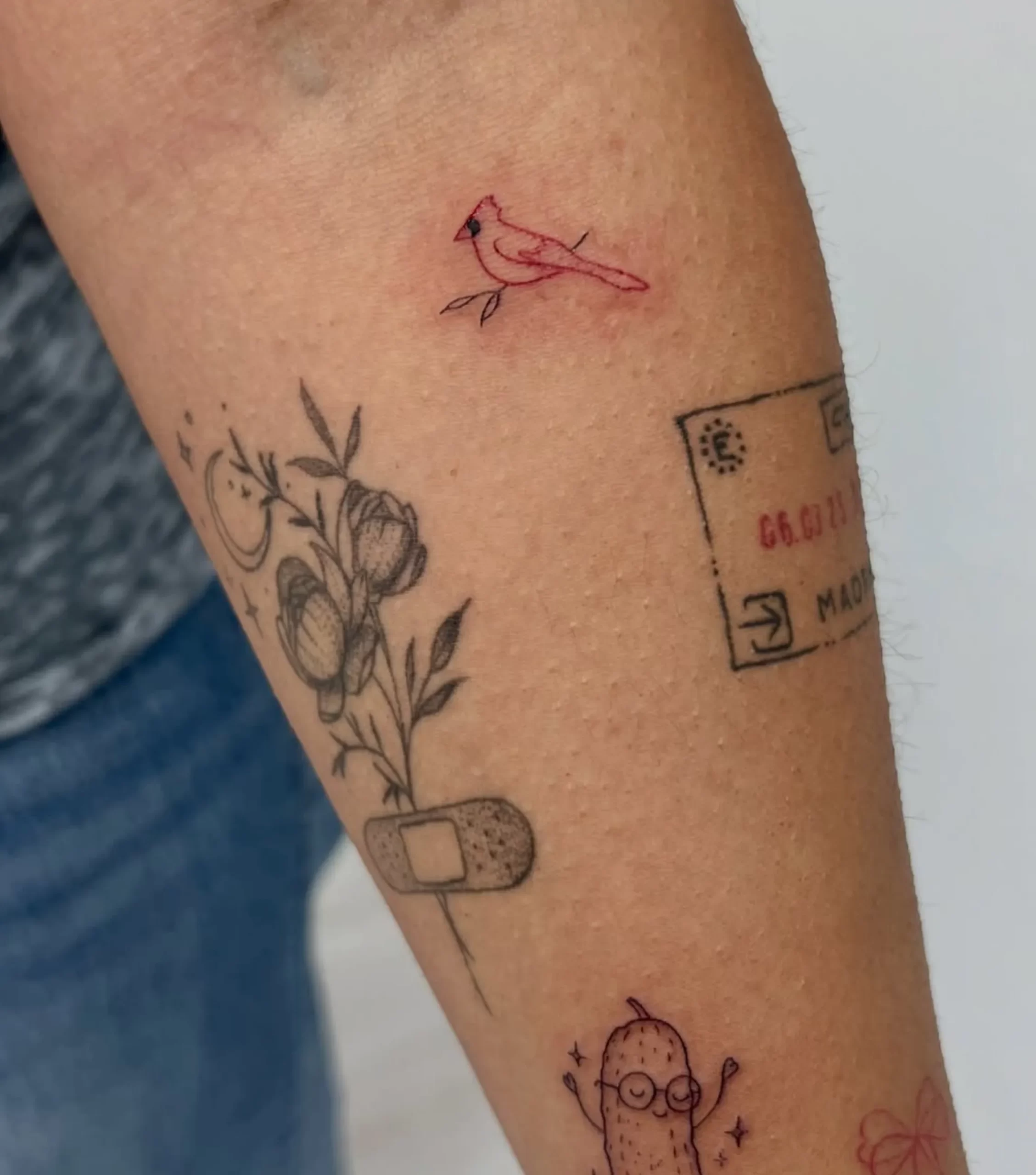 fine line tattoo blowout